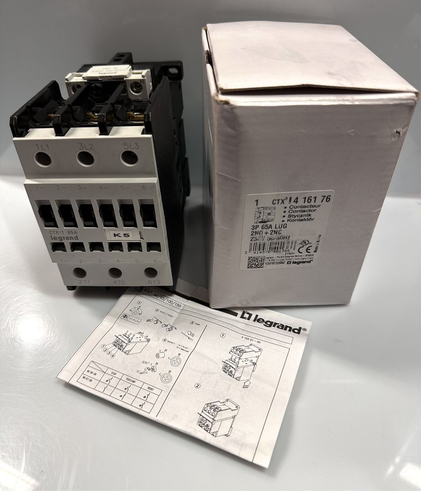 Stycznik legrand ctx-1 65A 230 V~ Nowy