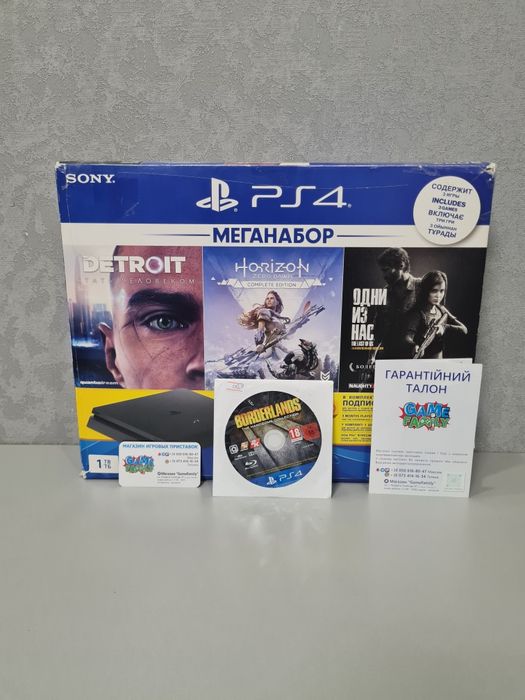 Sony Ps4 Ps Slim Playstation 4 CUH2208B 1024GB 1TB 12 Місяців Гарантія
