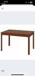 Stół Ikea Ekedalen orzech, 120/180x80
