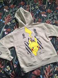Bluza zara pokemon pikachu oversize 134