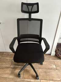 Krzesło biurowe czarne NOWE