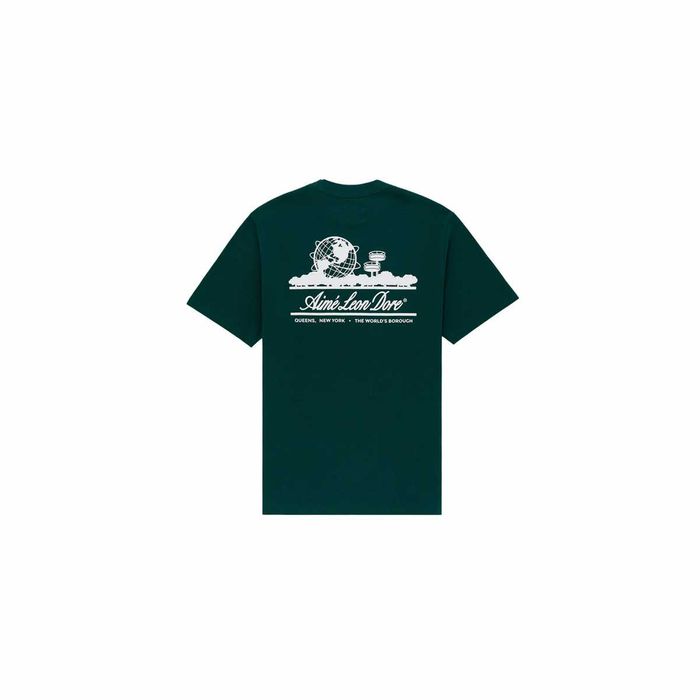 Футболка Aime Leon Dore Unisphere S/S Tee Green