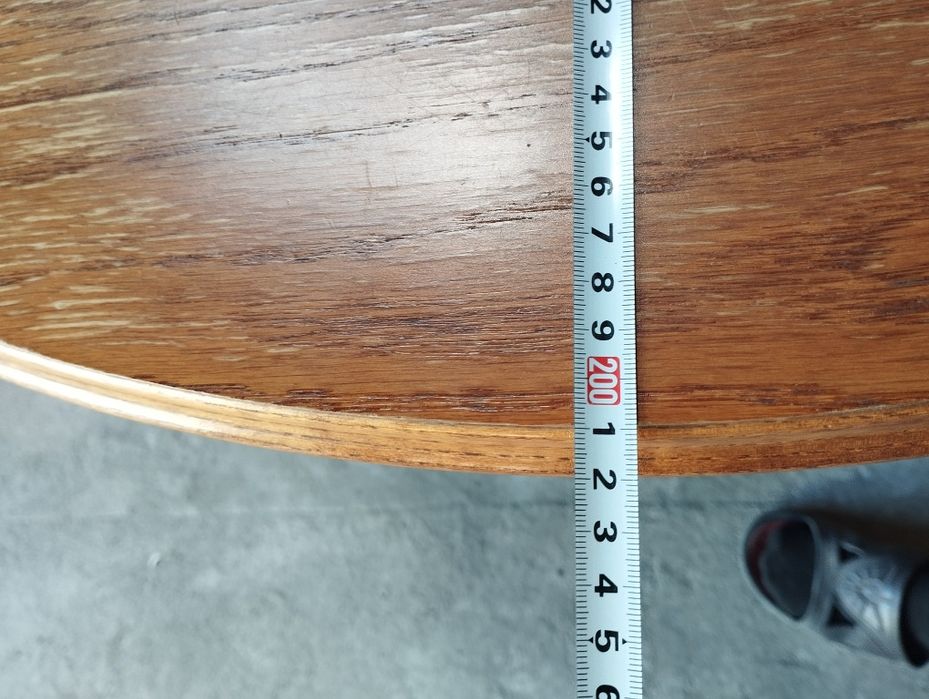 Duży stół drewniany rozkladany masywny 100x160/200