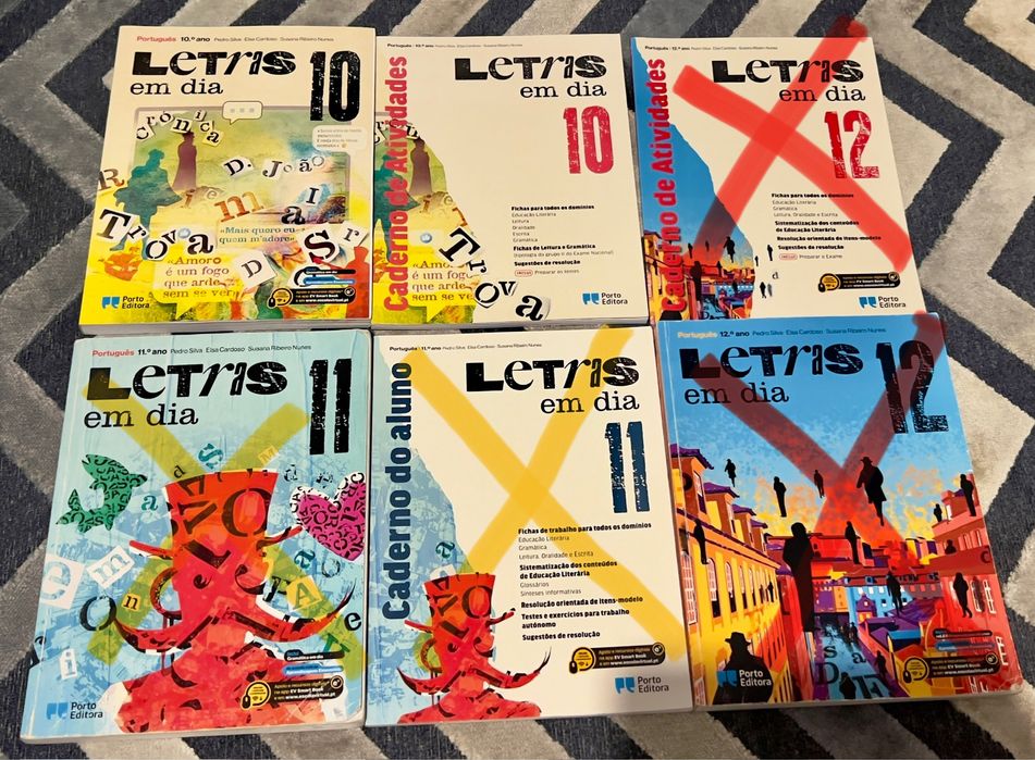 Livros de Português “Letras em Dia” 10. Ano