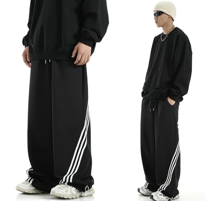 Штани Adidas × Balenciaga / opium y2k streetwear sk8 baggy
