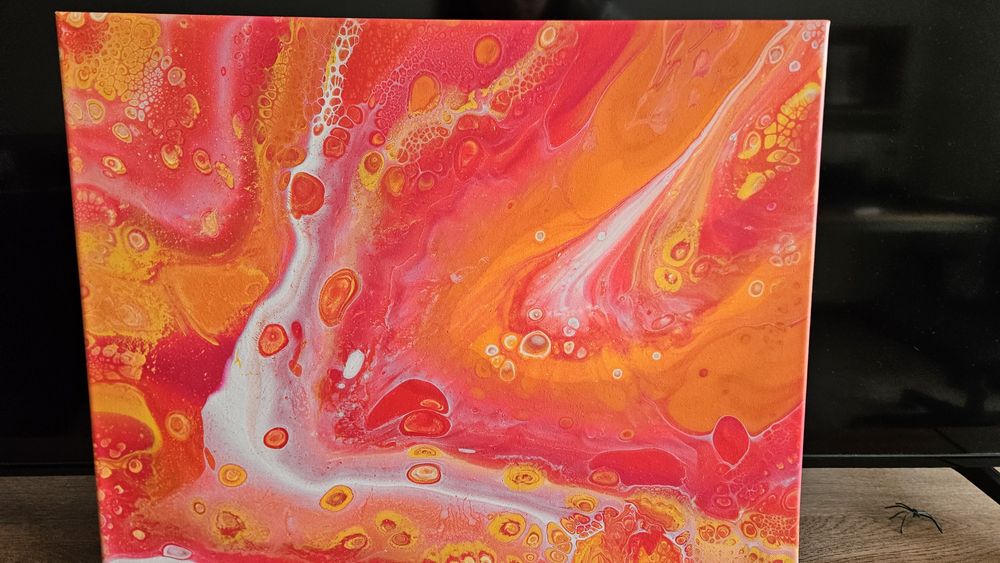 Kolorowy obraz na ścianę