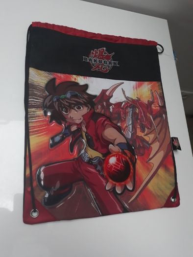 NOWY nieużywany worek na buty, w-f BAKUGAN-możliwość wysyłki