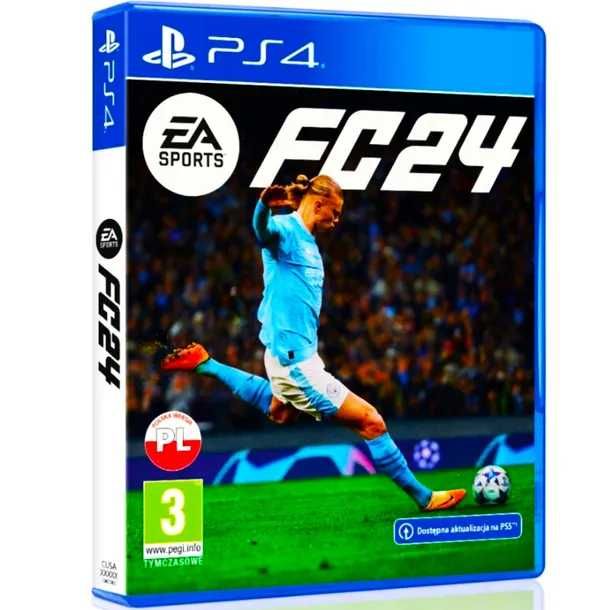 gra ps4 fifa 24  fajna w dobrym stanie