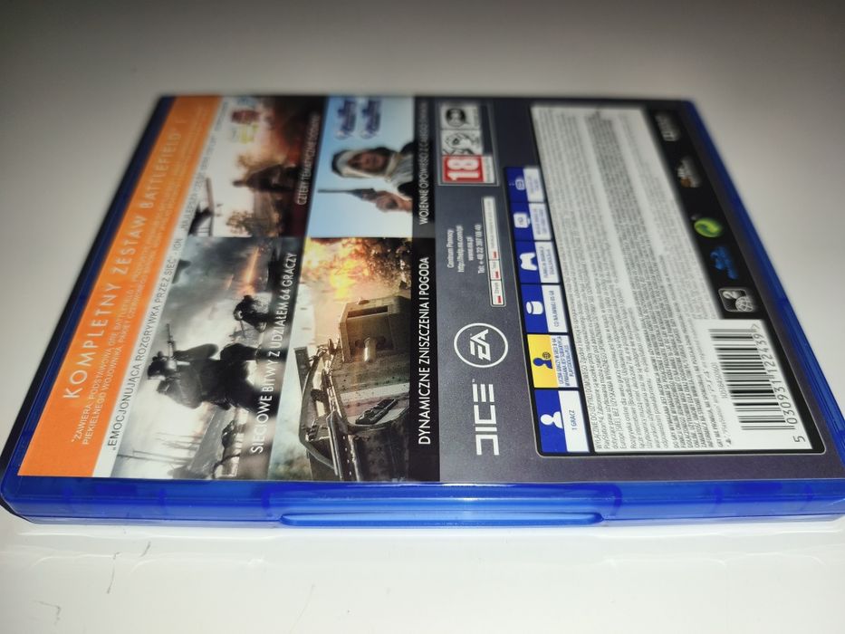 Gra Ps4 Battlefield 1 wersja PL gry PlayStation 4 Sniper UFC GTA V