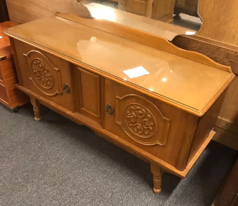 Szafka barek komoda boho