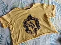 Krótki t-shirt dziewczęcy rozmiar 140/146. Harry Potter