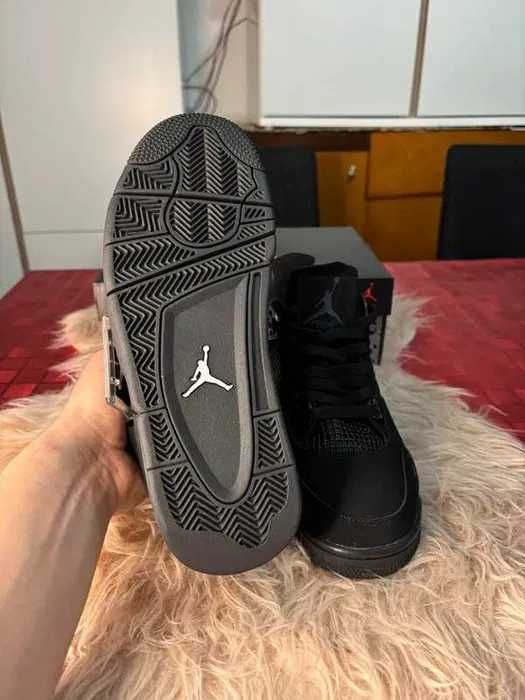 "Buty damskie Trampki" Jordan_4_Retro_Black_Cat  R.44