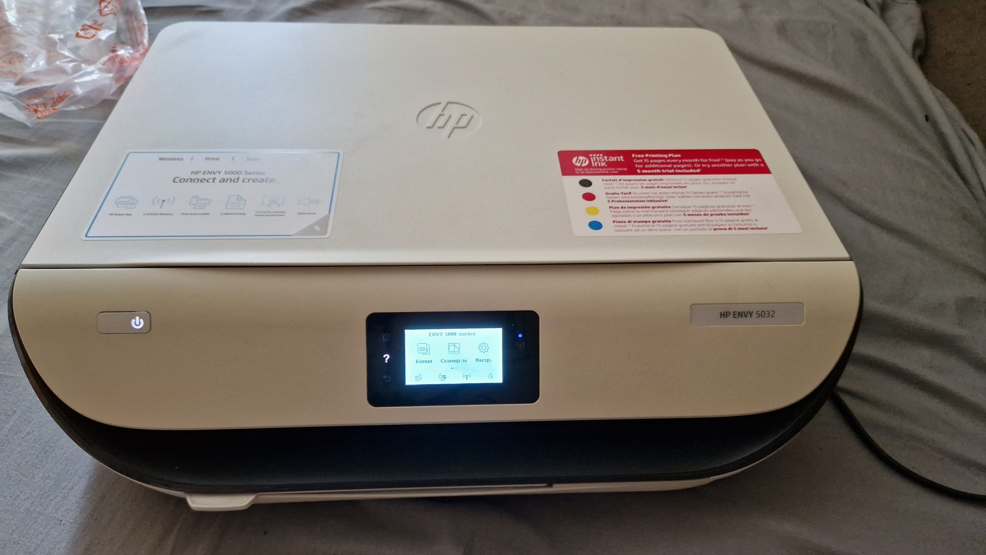 ТОРГ.Продам принтер сканер  HP envy 5032-5000  Hewlett-Packard