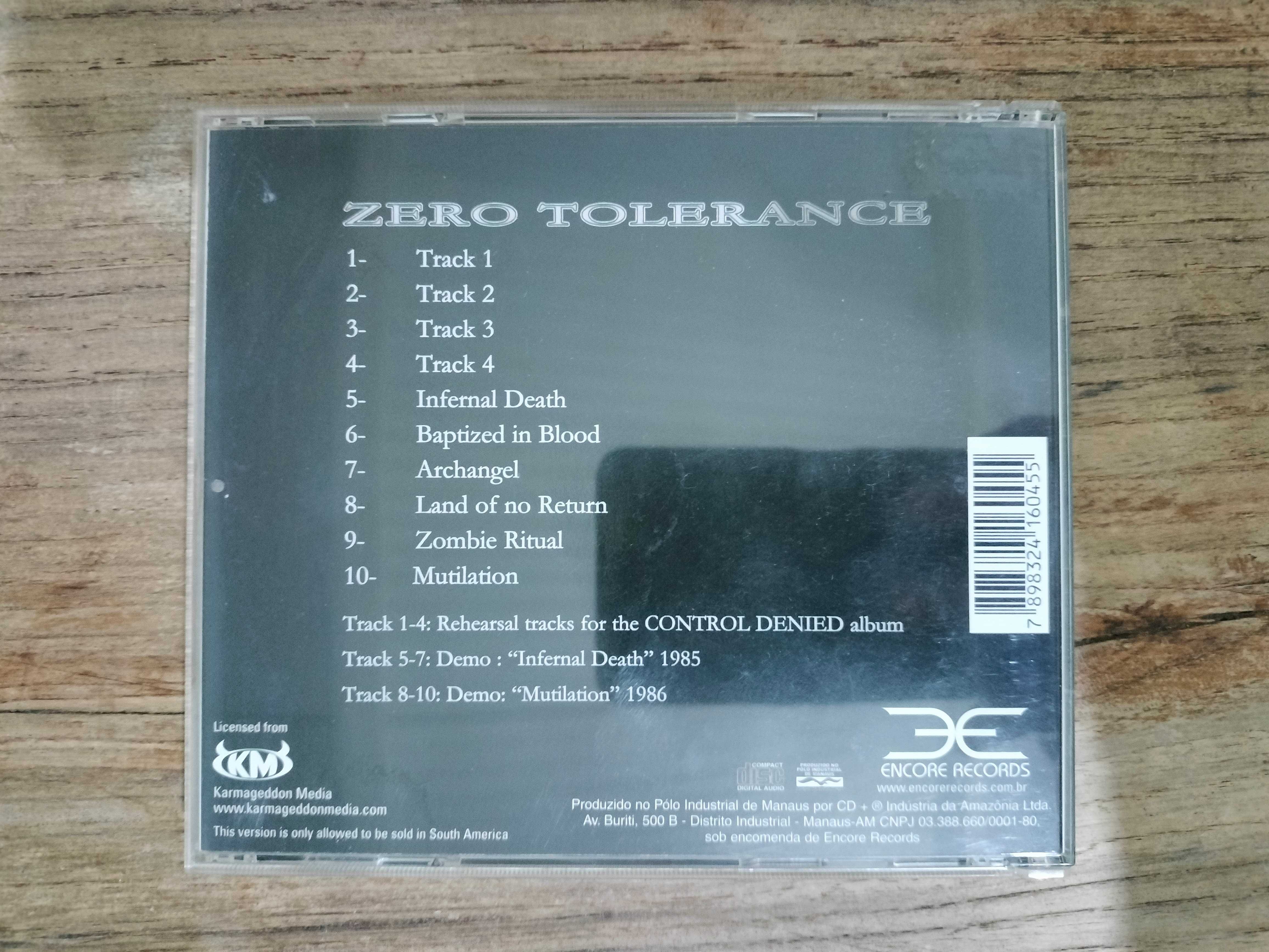 Chuck Schuldiner - Zero Tolerance I