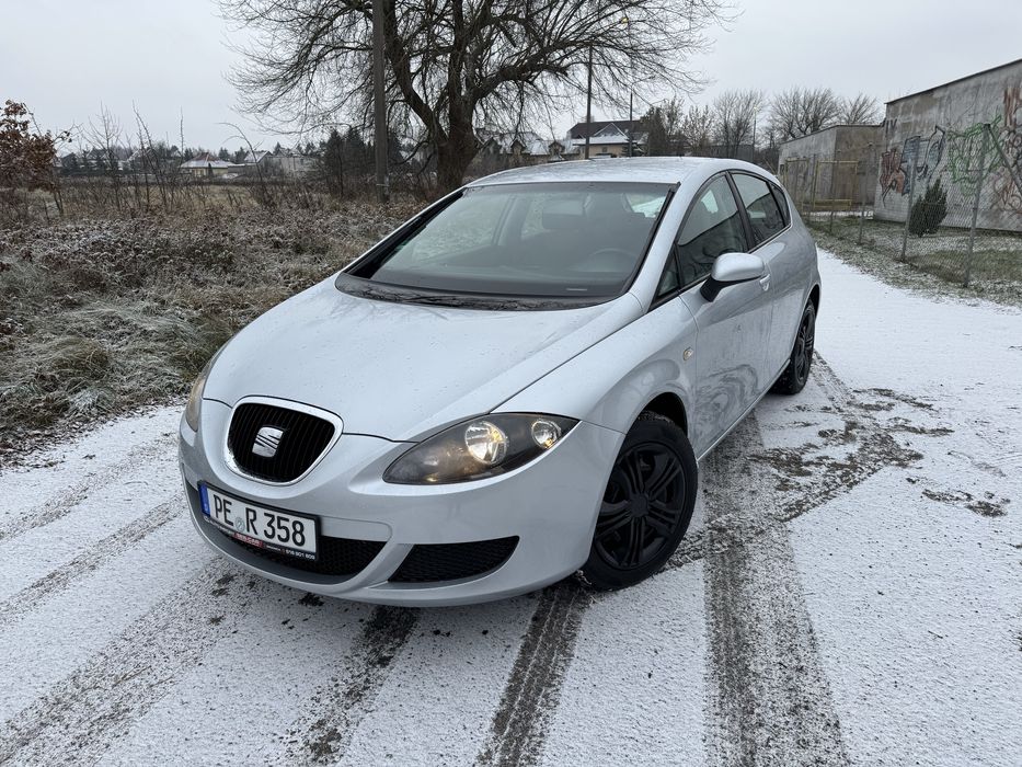 SEAT LEON II 1.6 MPI BENZYNA 210 tys km 2006r. sprowadzony opłacony