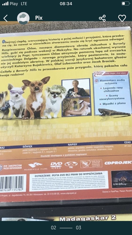 Film DVD Ciułała  z Beverly Hills.