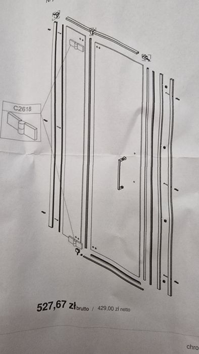 Sanplast zawias do Free II ,Tensa