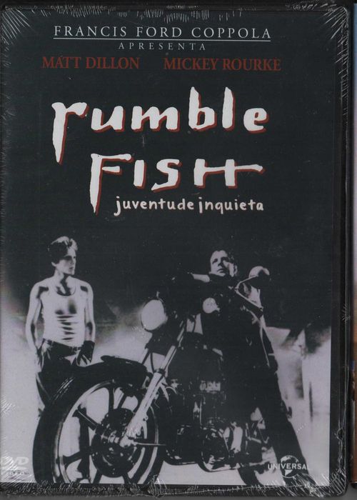 Dvd Rumble Fish - Juventude Inquieta-drama - Matt Dillon/Mickey Rourke
