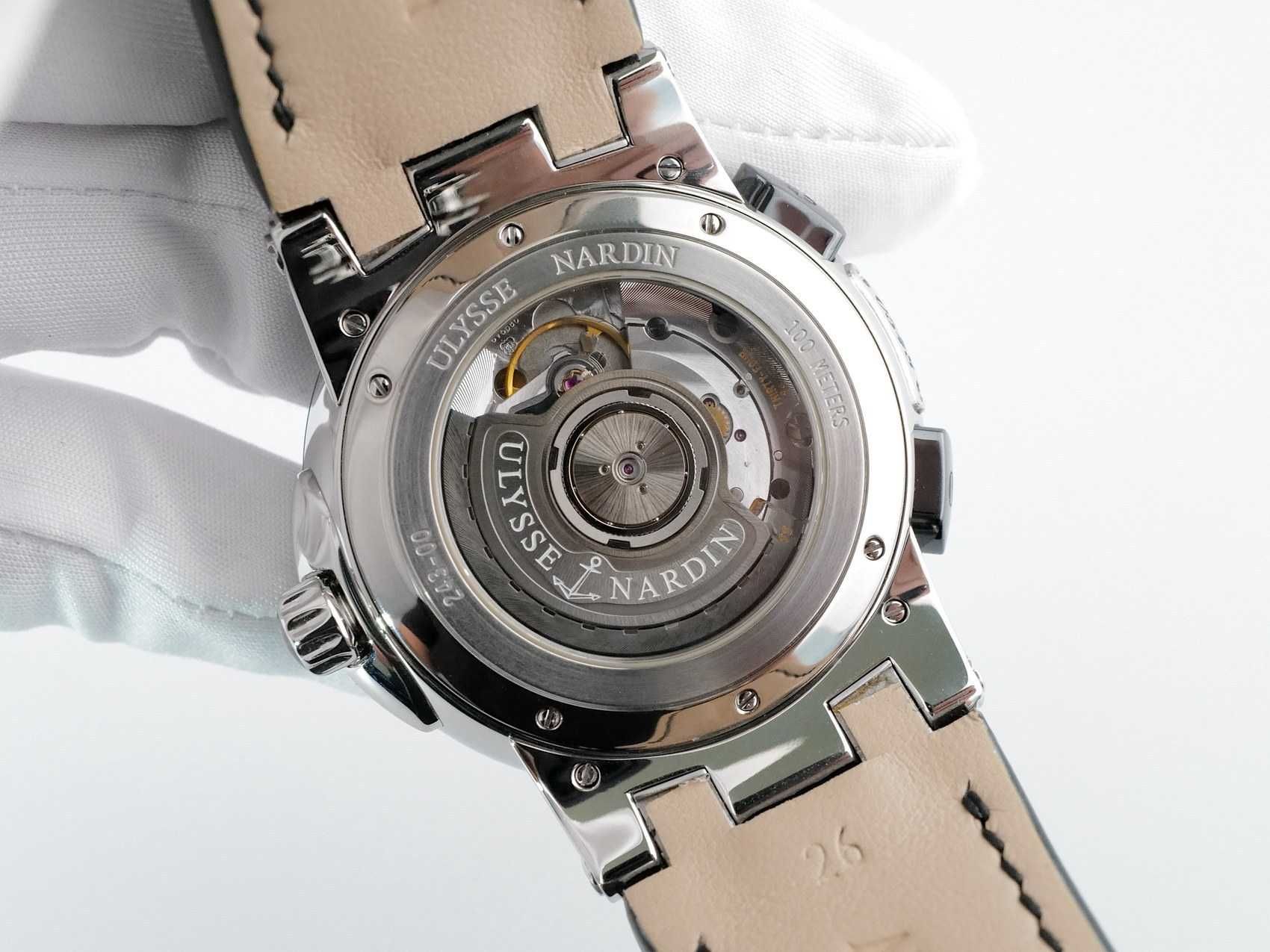Ulysse Nardin Executive Dual Time Black