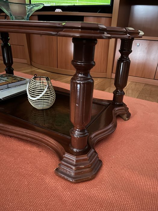 Mesa de centro com marmore