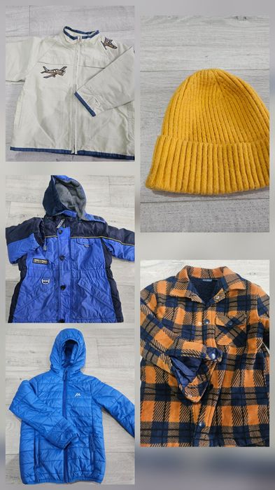 Paczka ubrań dla chłopca 201 elem. rozm. 110/116