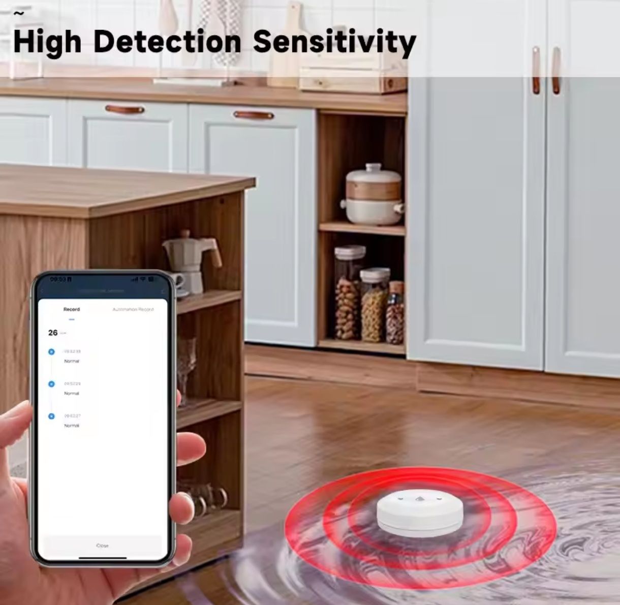 Czujnik zalania WiFi - Smart Home z Alarmem