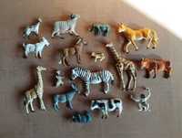 Zabawka figurki, różne zwierzęta plastikowe