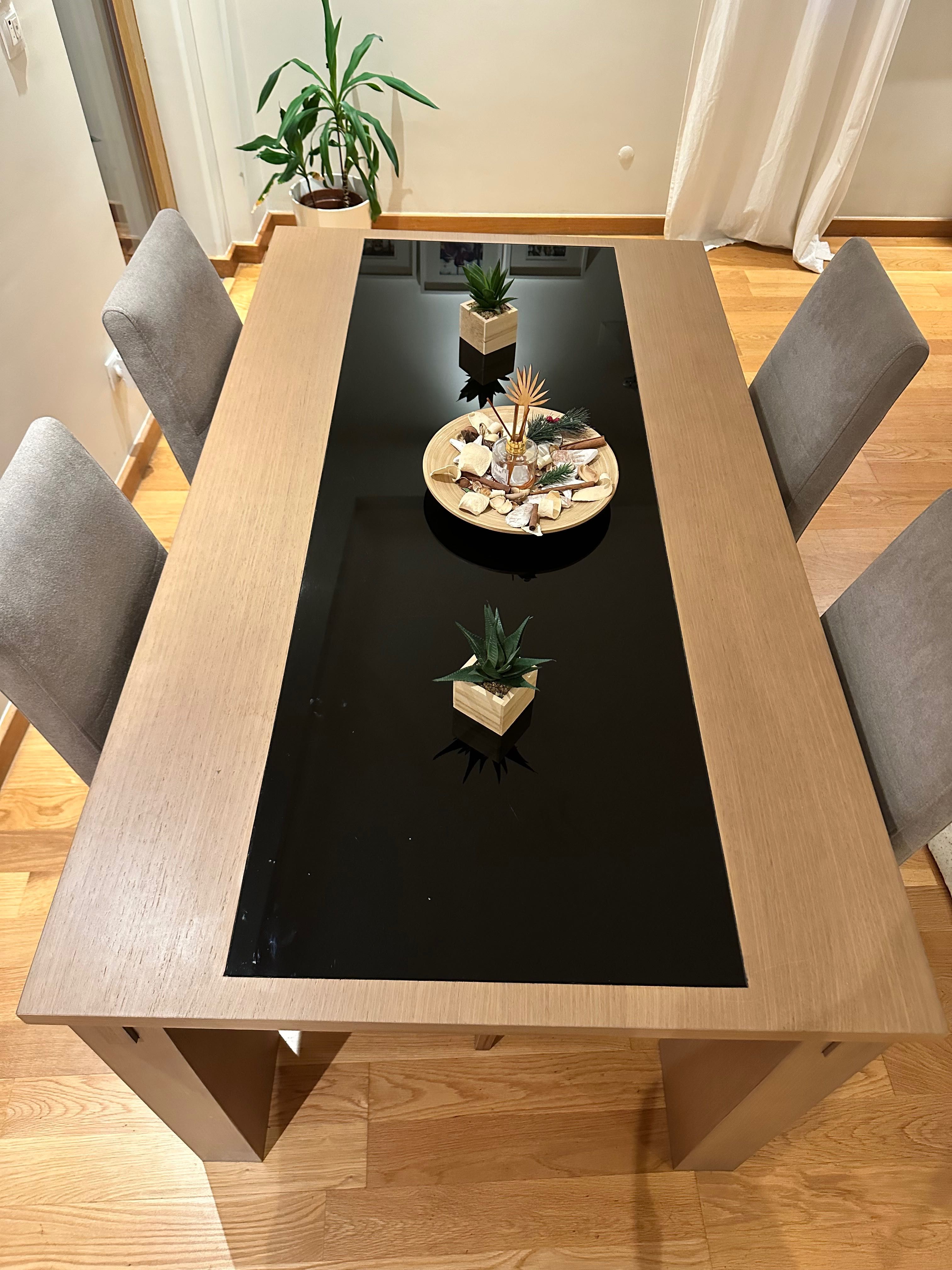 Mesa sala extensível