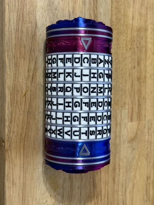 Criptex de 6 Rodas Personalizável