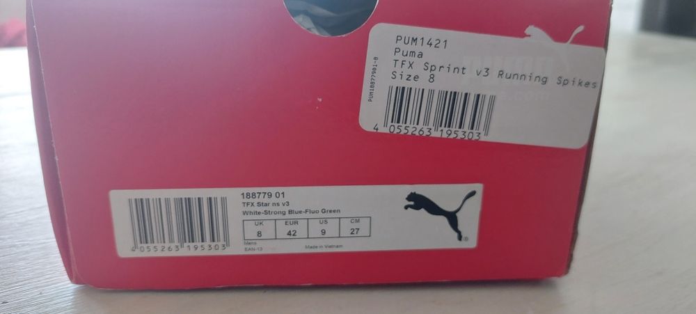 Buty kolce Puma 42 nowe
