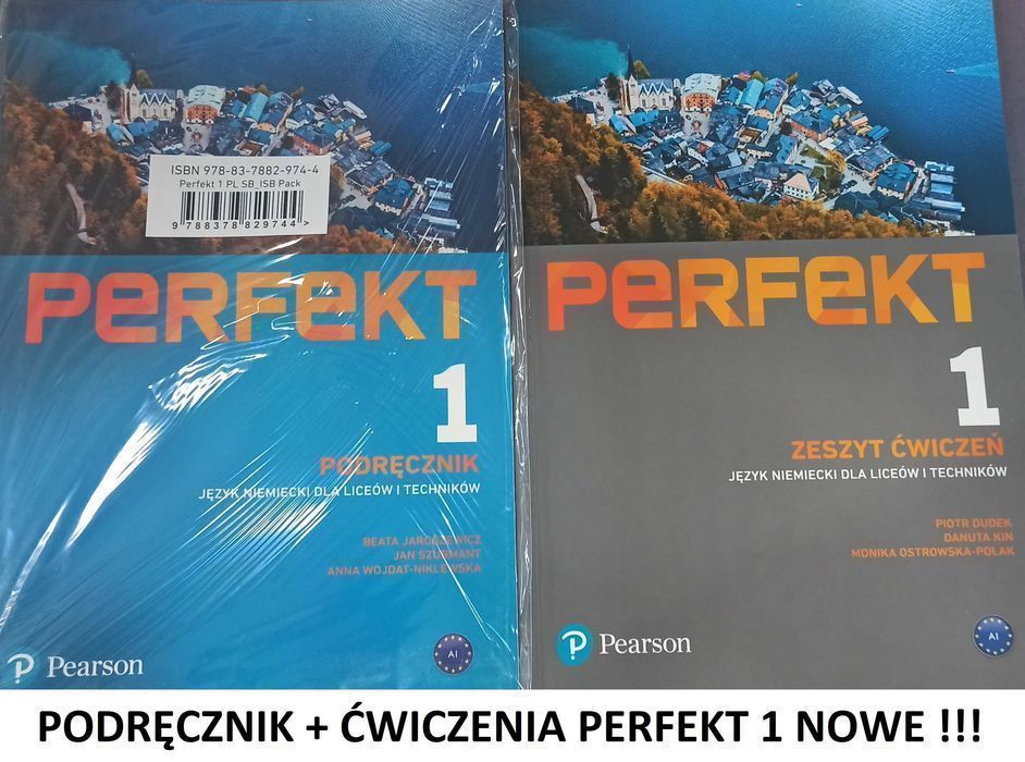 [NOWE] Perfekt 1 Podręcznik + Ćwiczenia + kod interaktywny PEARSON