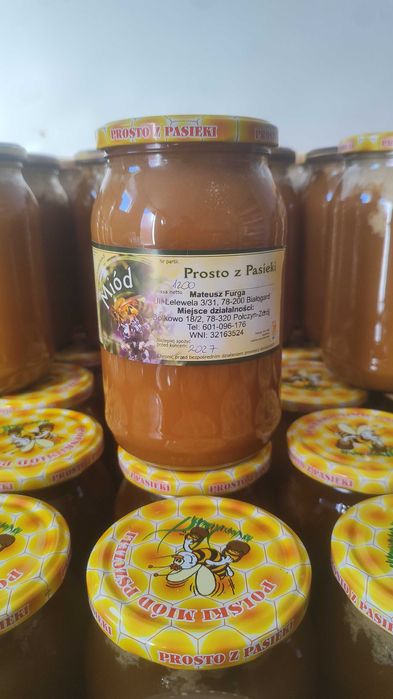 Miód z własnej pasieki