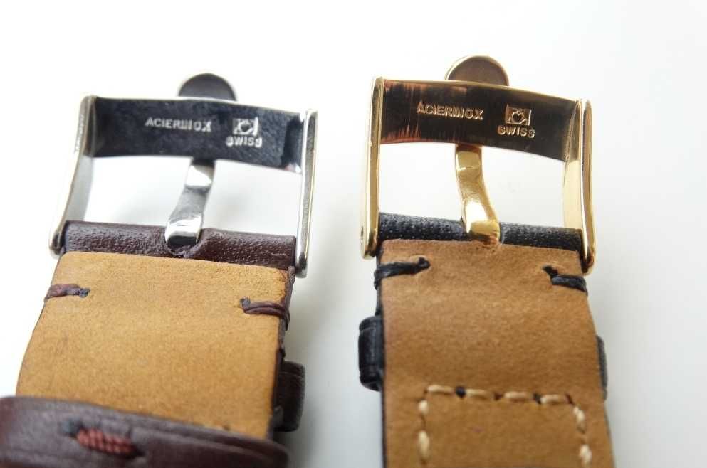 Pasek skórzany 18mm do zegarka Omega brą