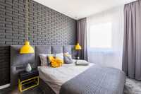 Łóżko tapicerowane sypialniane 180x200 cm, kontynentalne na wymiar