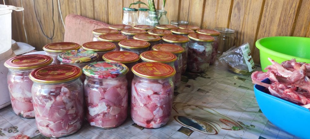 Тушёнка из мяса кролика