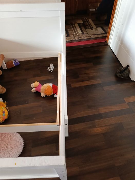 Łóżko dziecięce Ikea drewniane rosnące razem z dzieckiem