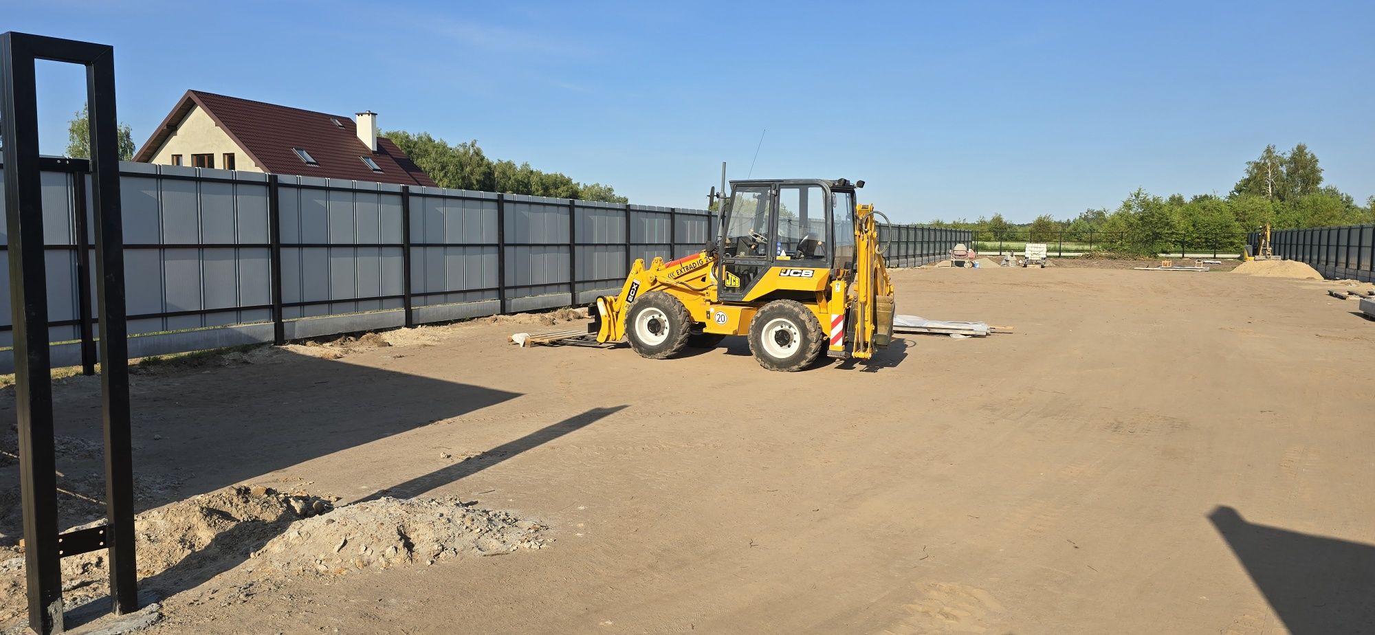Koparko-ladowarka Jcb 2cx 4x4 2 osie Skrętne Super stan!