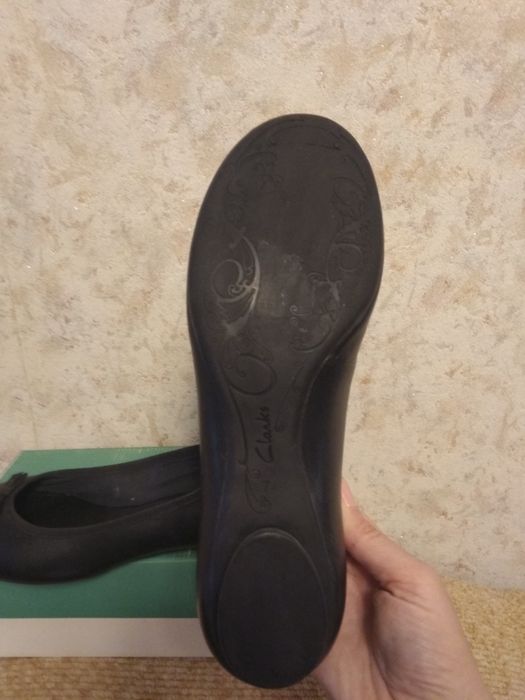 Балетки, туфли Clarks,Р.40(26 см)