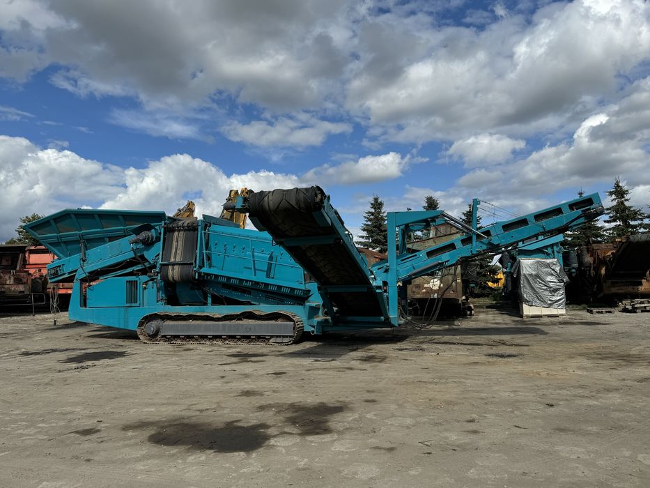 Powerscreen warrior 1800 mobilny przesiewacz sortownik