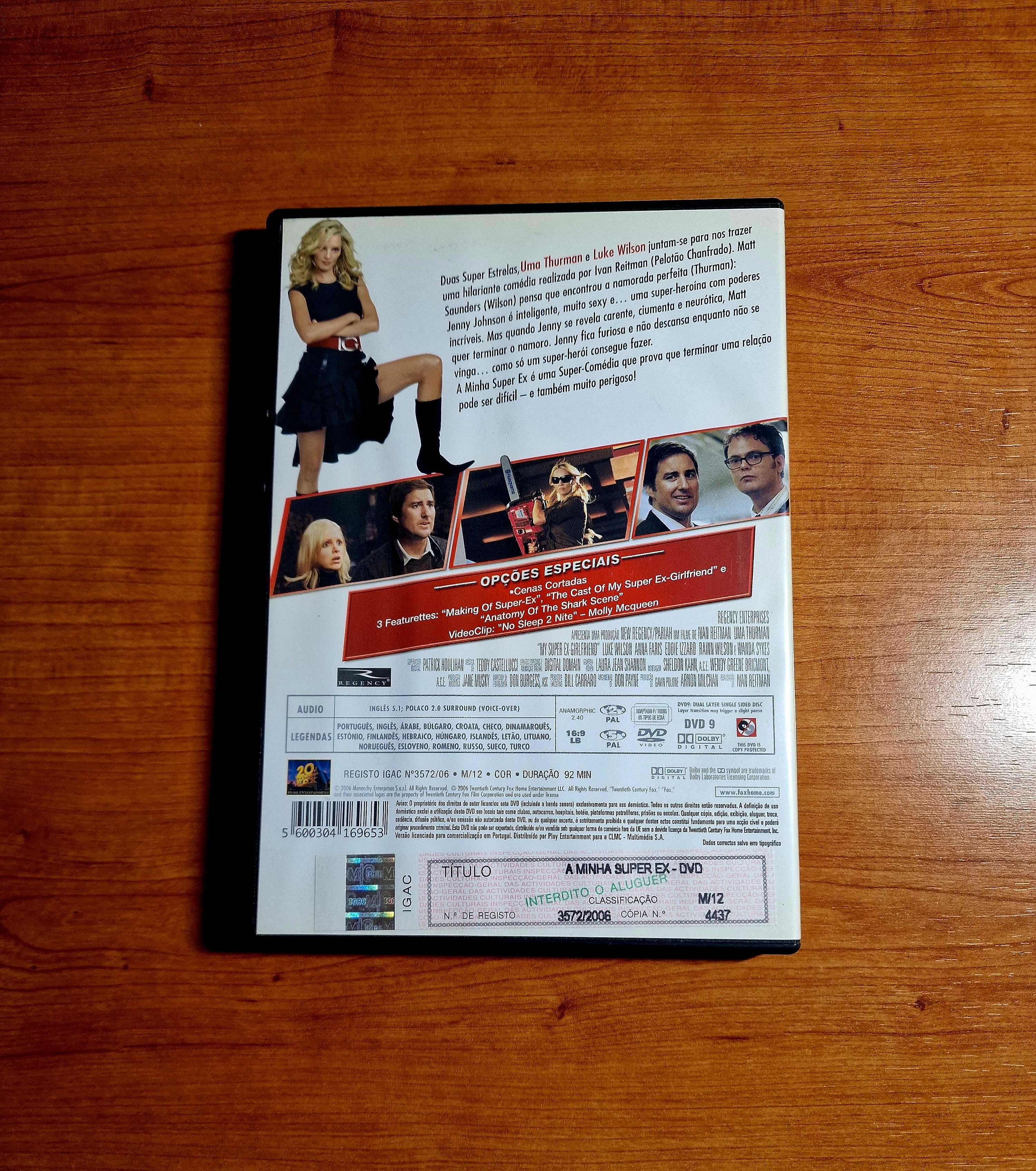 A MINHA SUPER EX (de Ivan Reitman com Uma Thurman / Luke Wilson)