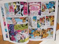 Livro banda desenhada Marvel