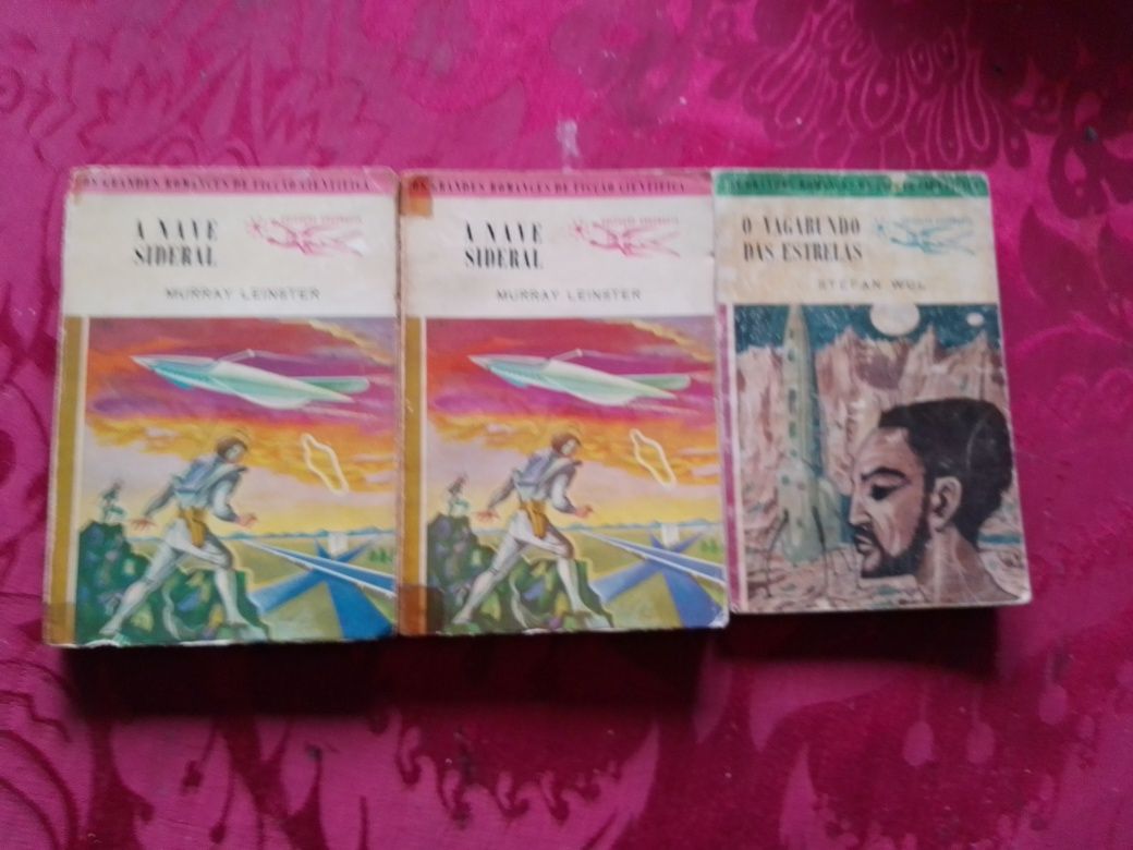 Livros Números muito baixos da coleçao F.cientifica  argonauta Desde2E