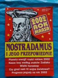 książka Nostradamus i jego przepowiednie 2002r