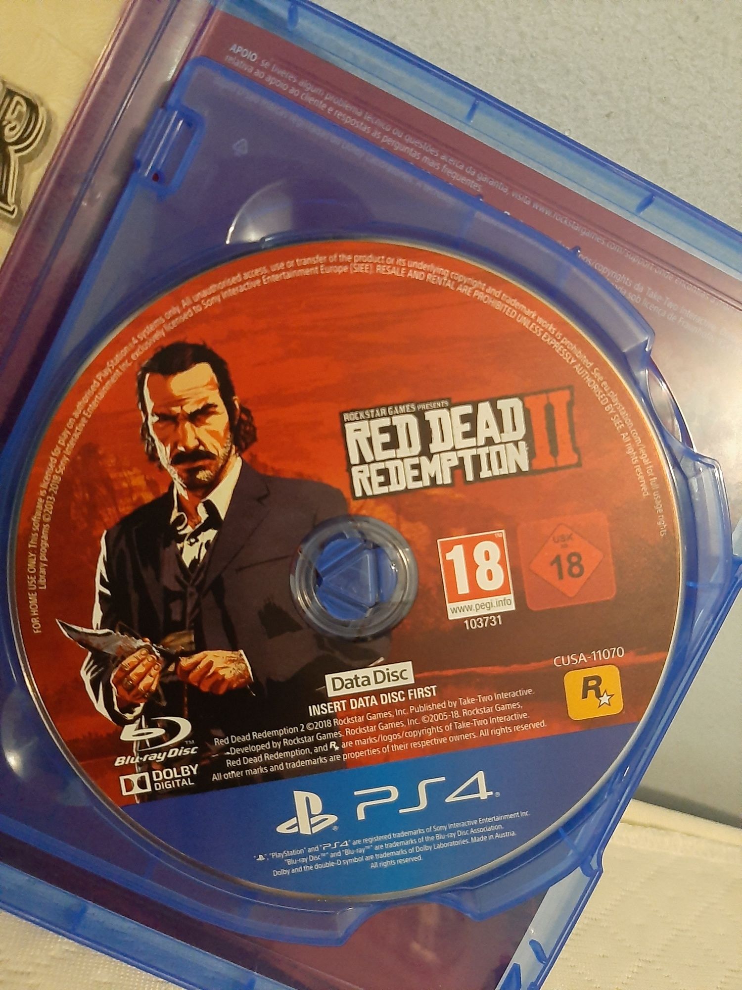 Jogo para PS4- Red Dead REDEMPTION II