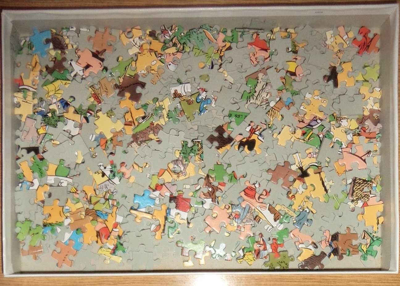 stare puzzle Asterix i Obelix 500 Ravensburger 1993 Otto Maier, Uderzo