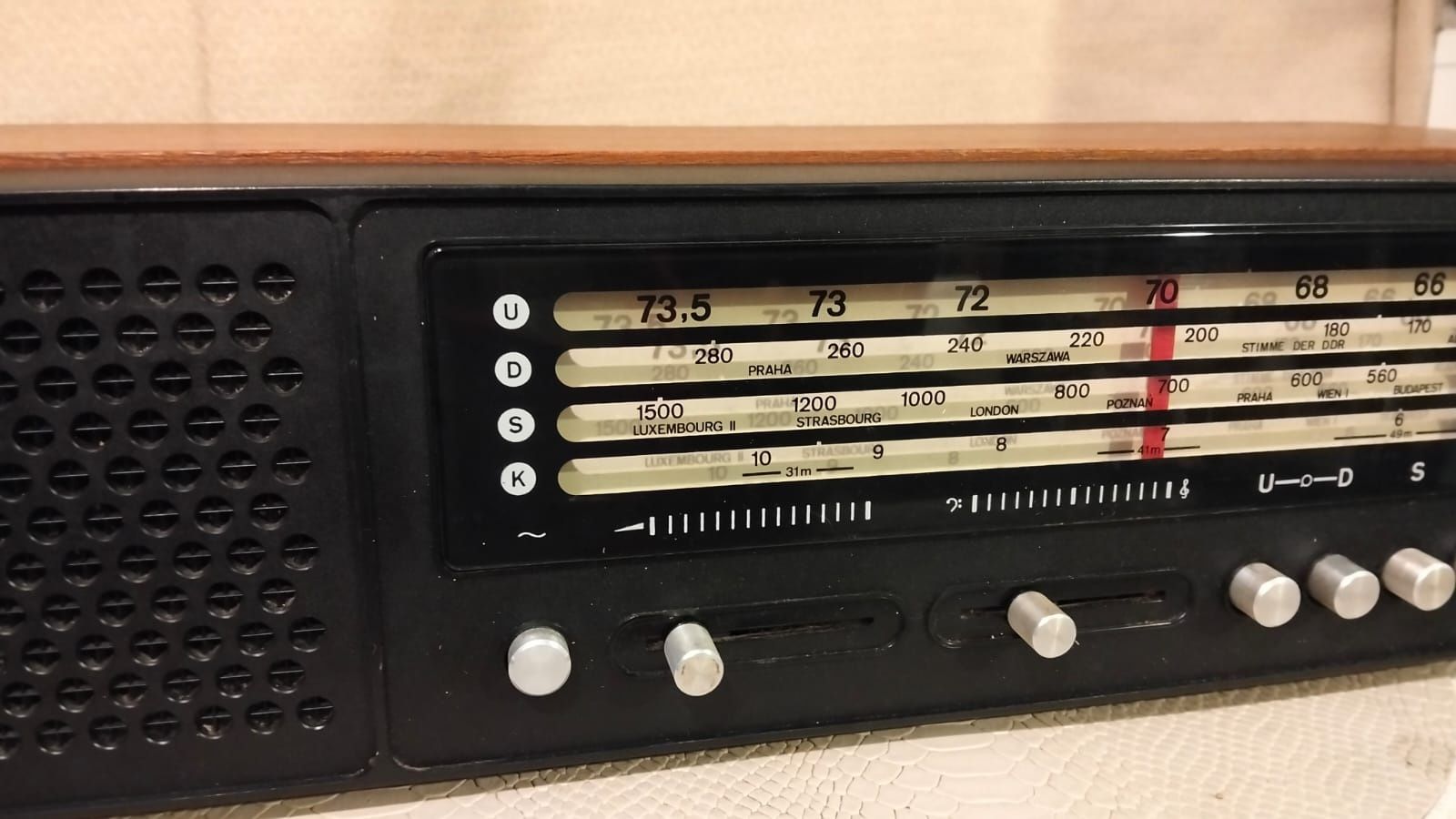 Stare radio Unitra Fonica Ślązak