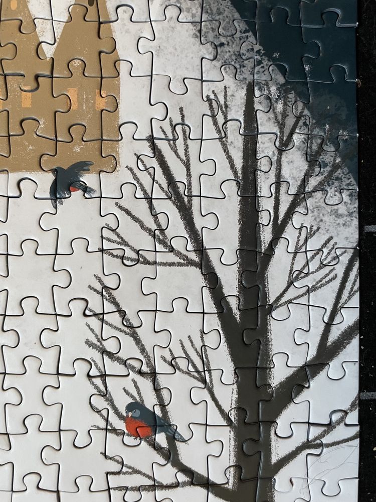 Puzzle z zimowym widokiem MUNO