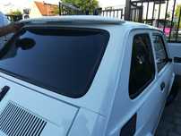 Fiat 126p daszek nad tylną szybę tuning