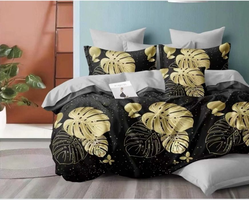 Komplet poscieli 200x220 z bawełny satynowej