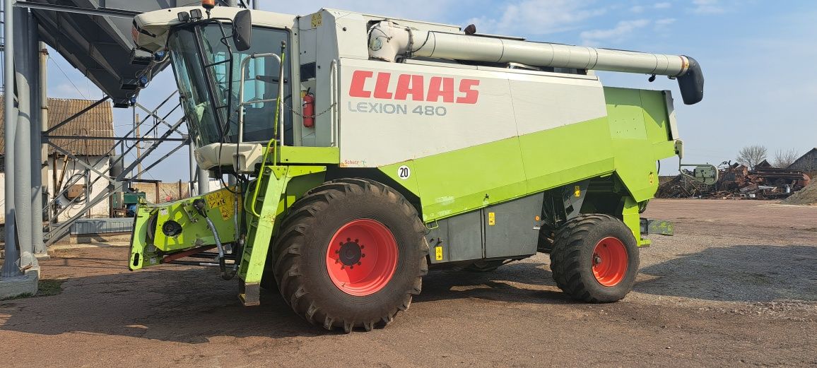 Claas lexion 480 (двигун СAT)